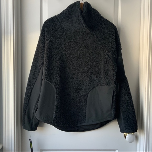 Nike Faux Shearling Pullover NWT - Picture 11 of 12